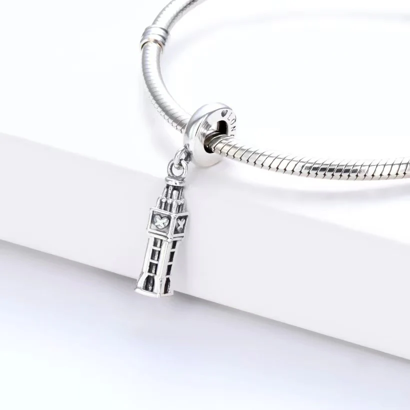 Sterling Silver Big Ben Bracelet