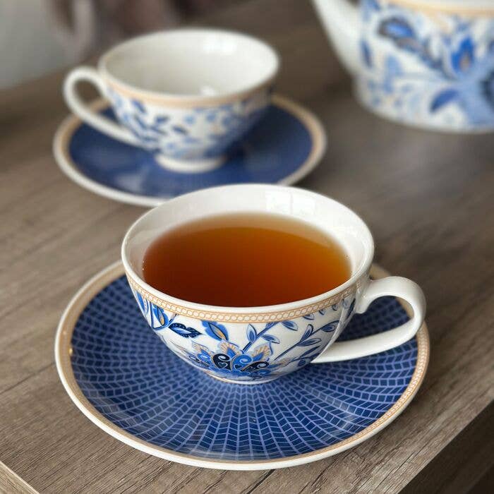 STP - Melodie de Fleurs Porcelain Tea Set of 5 pcs - Image 3
