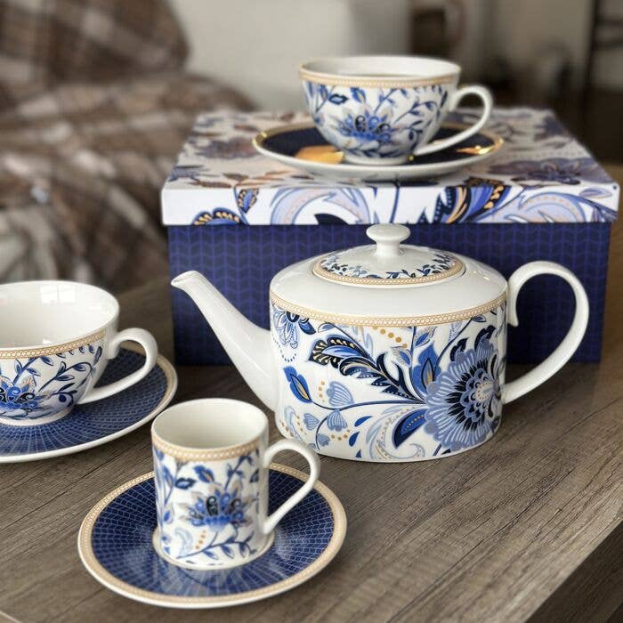 STP - Melodie de Fleurs Porcelain Tea Set of 5 pcs - Image 4