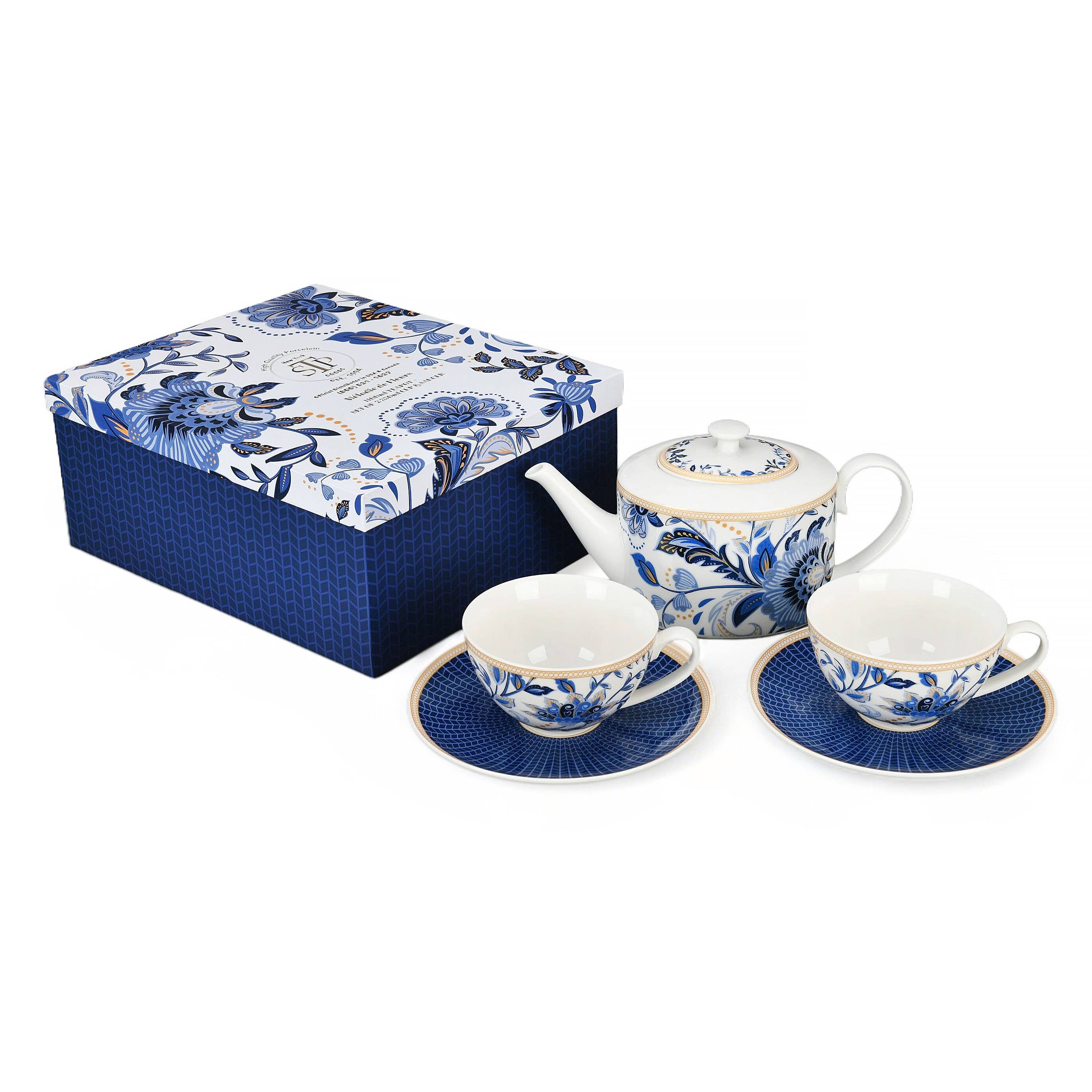 STP - Melodie de Fleurs Porcelain Tea Set of 5 pcs - Image 5