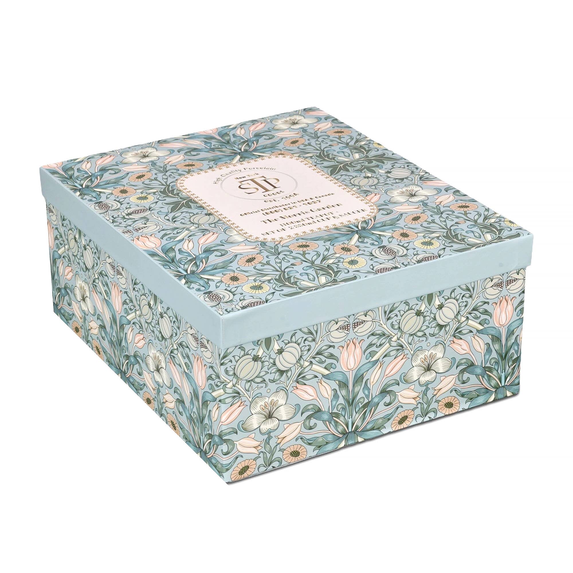 STP - Morris Garden Ceramic Porcelain Tea Set of 5 pcs - Image 4