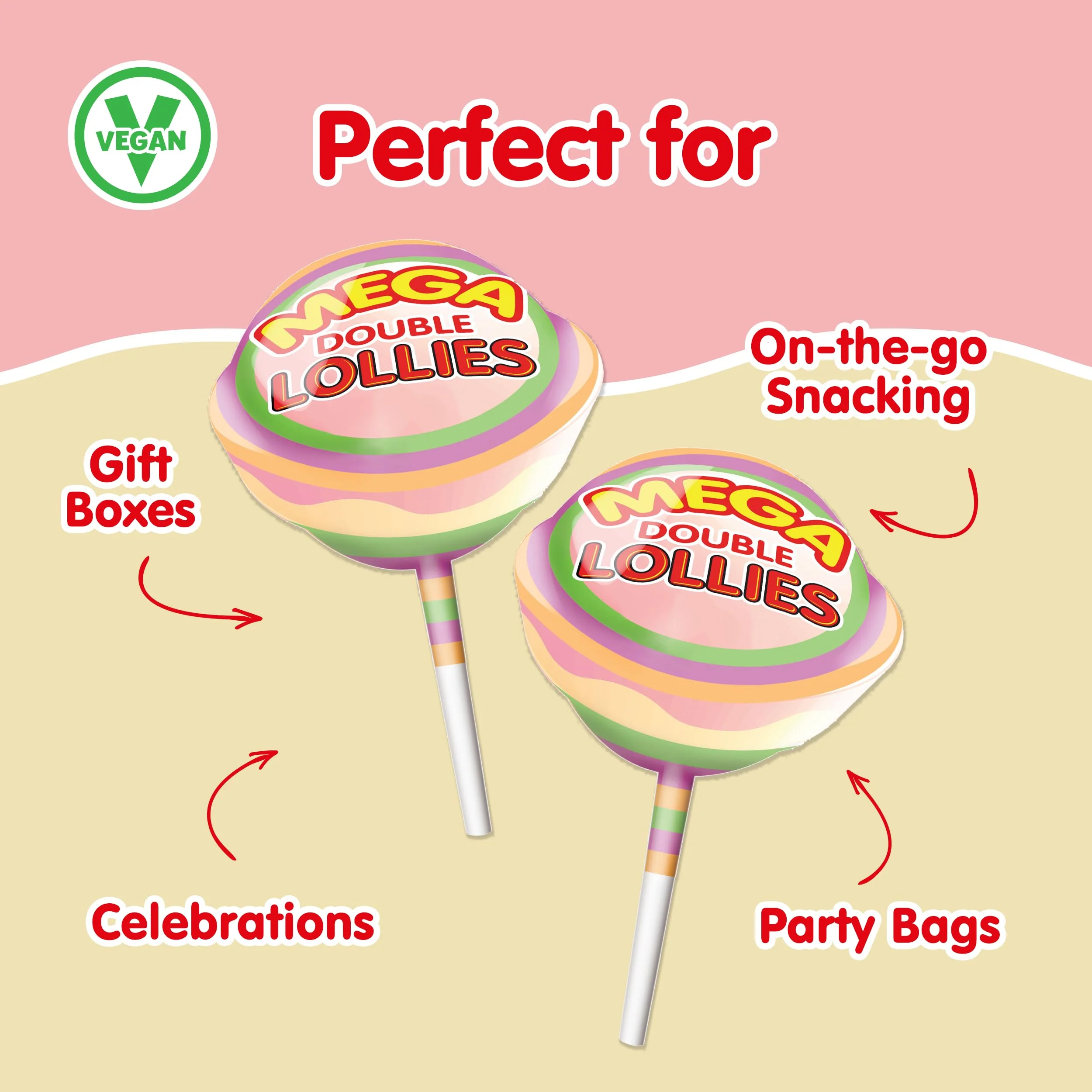 Swizzels Mega Double Lolly 10g - Image 2
