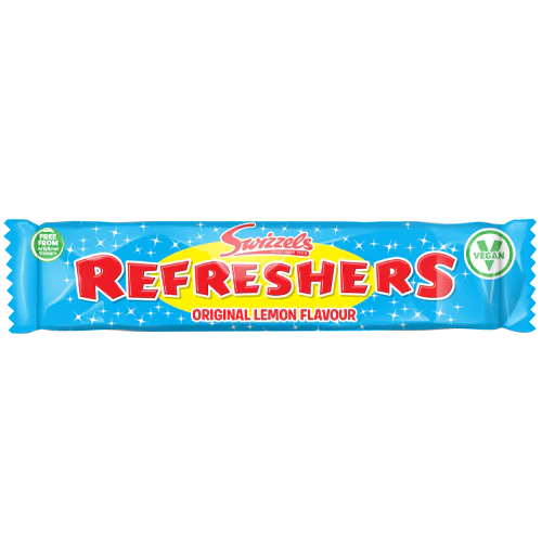 Swizzels Refreshers Original Lemon Flavour Chew Bar