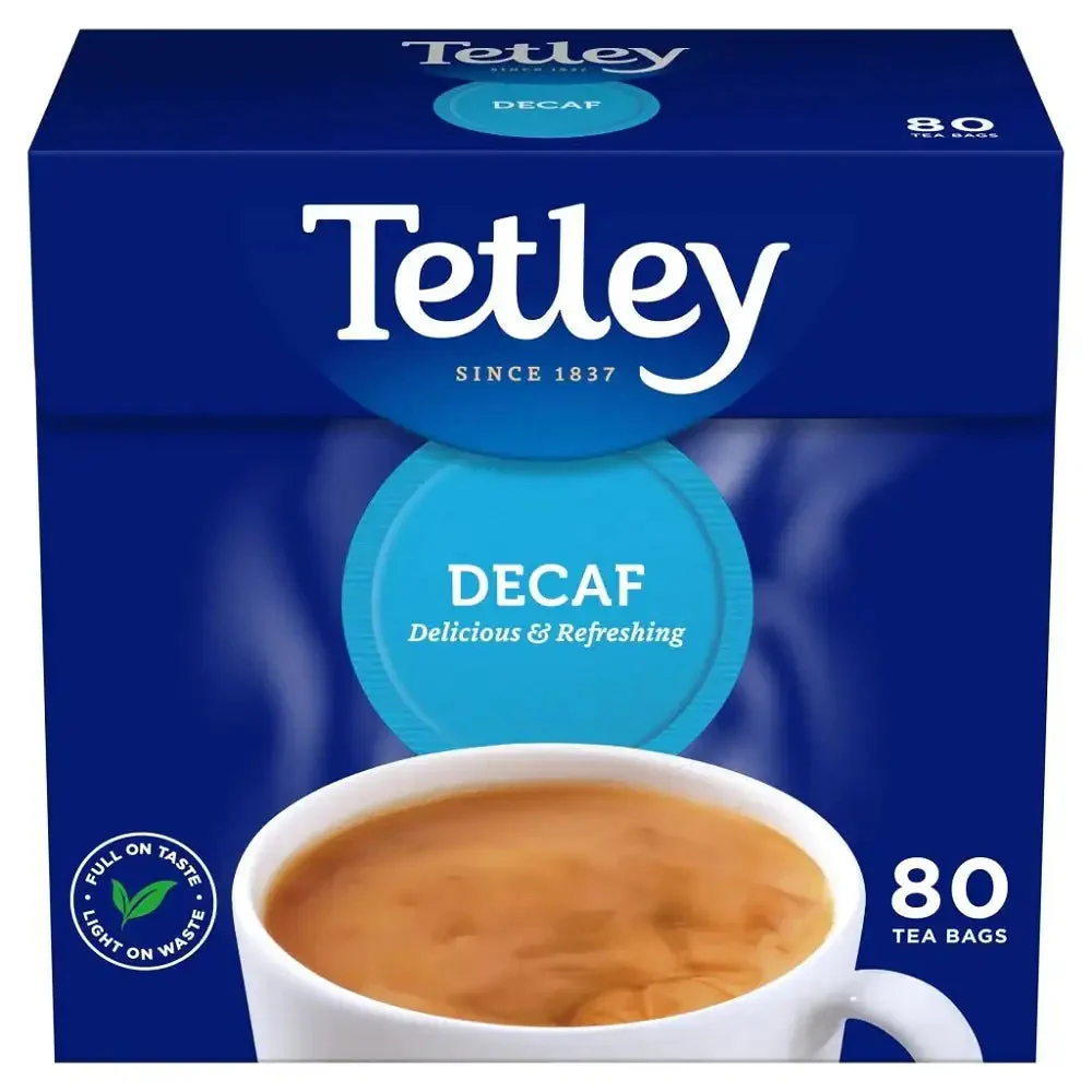 Tetley - Decaf Tea 80 bags