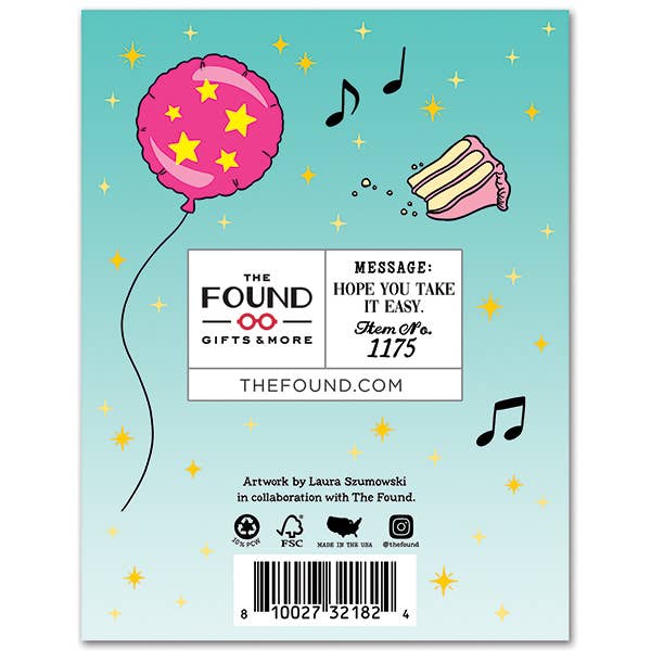 THE FOUND - Adele Happy Birthday Babes Birthday Card - Image 3