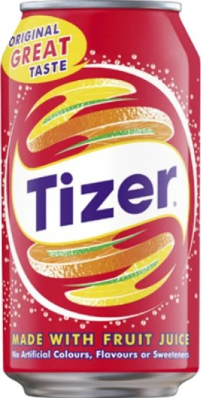 Tizer drink. 330ml/11.2 fl oz - Image 2