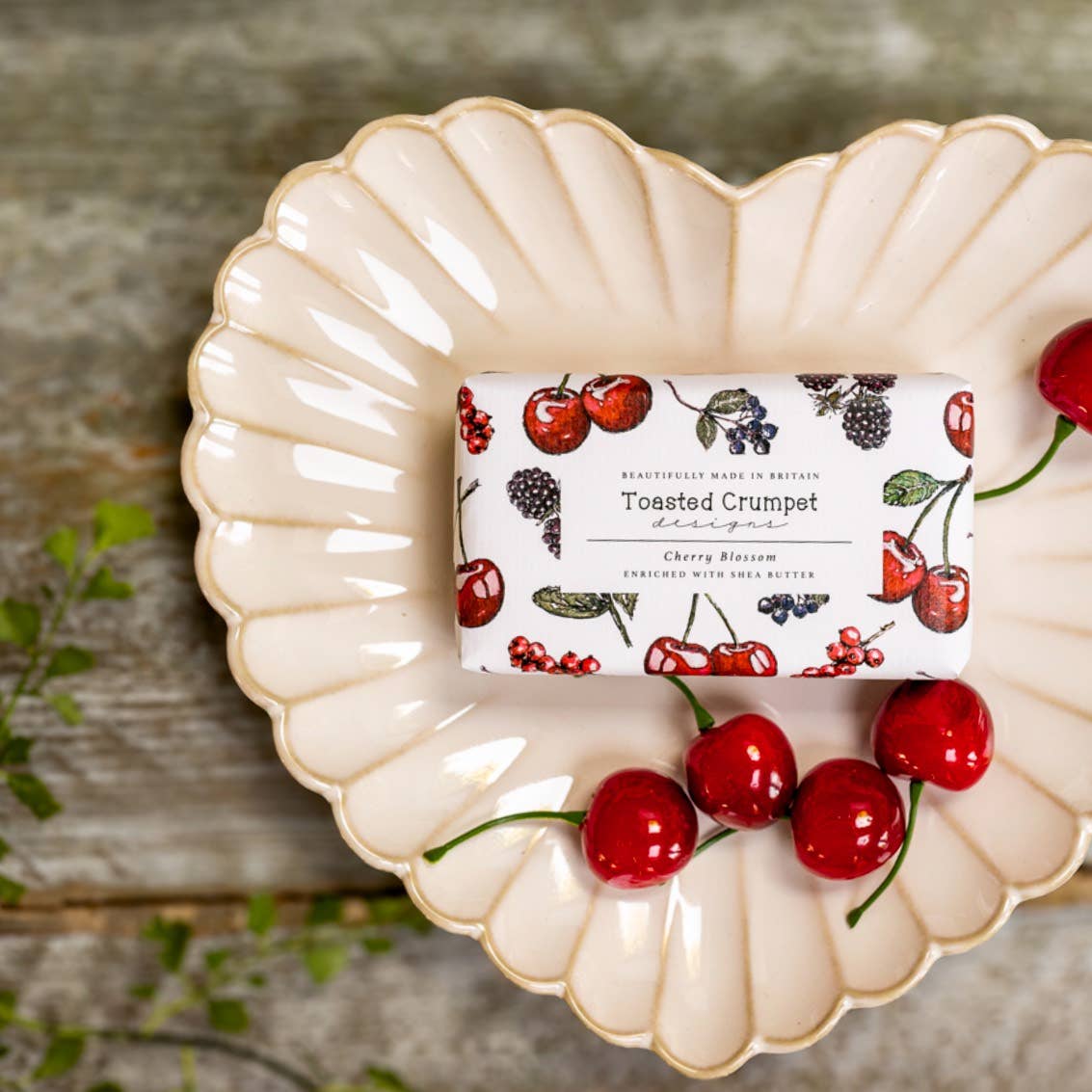 Toasted Crumpet - Cherry Blossom Soap 190G Soap Bar - Image 3