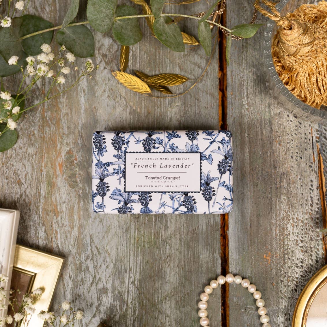 Toasted Crumpet - French Lavender Soap - Image 2