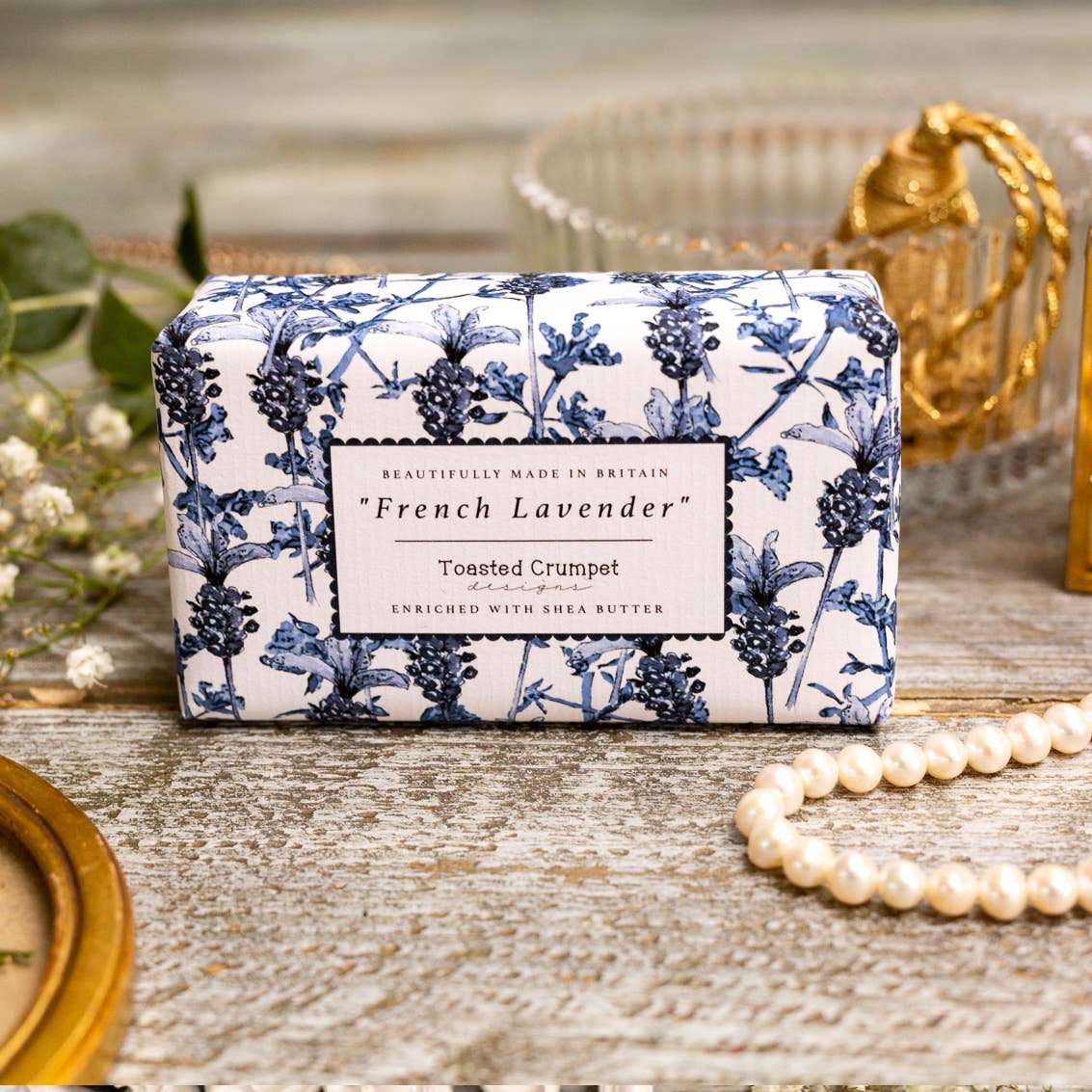 Toasted Crumpet - French Lavender Soap - Image 3