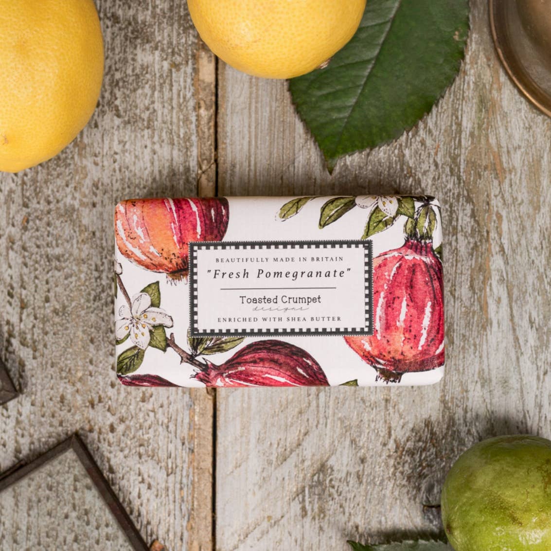 Toasted Crumpet - Fresh Pomegranate Soap - Image 2