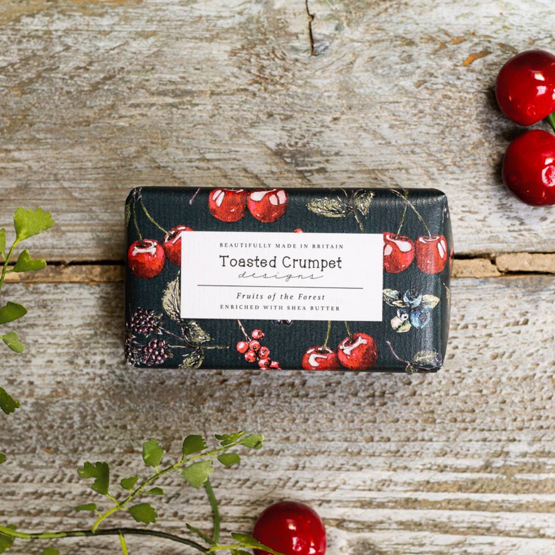 Toasted Crumpet - Fruits of the Forest Soap 190G Soap Bar - Image 2