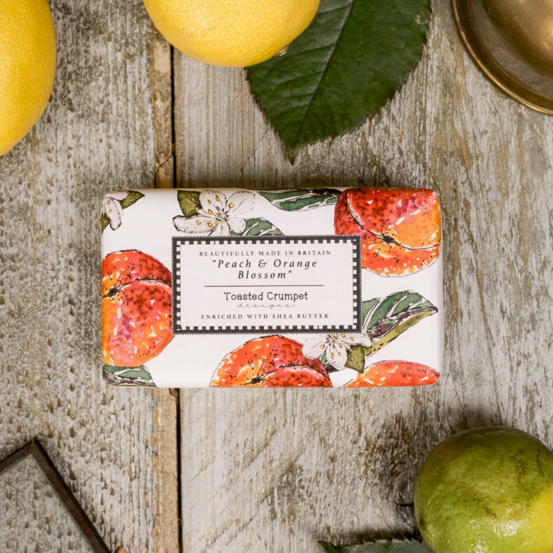 Toasted Crumpet - Peach & Orange Blossom Soap - Image 2