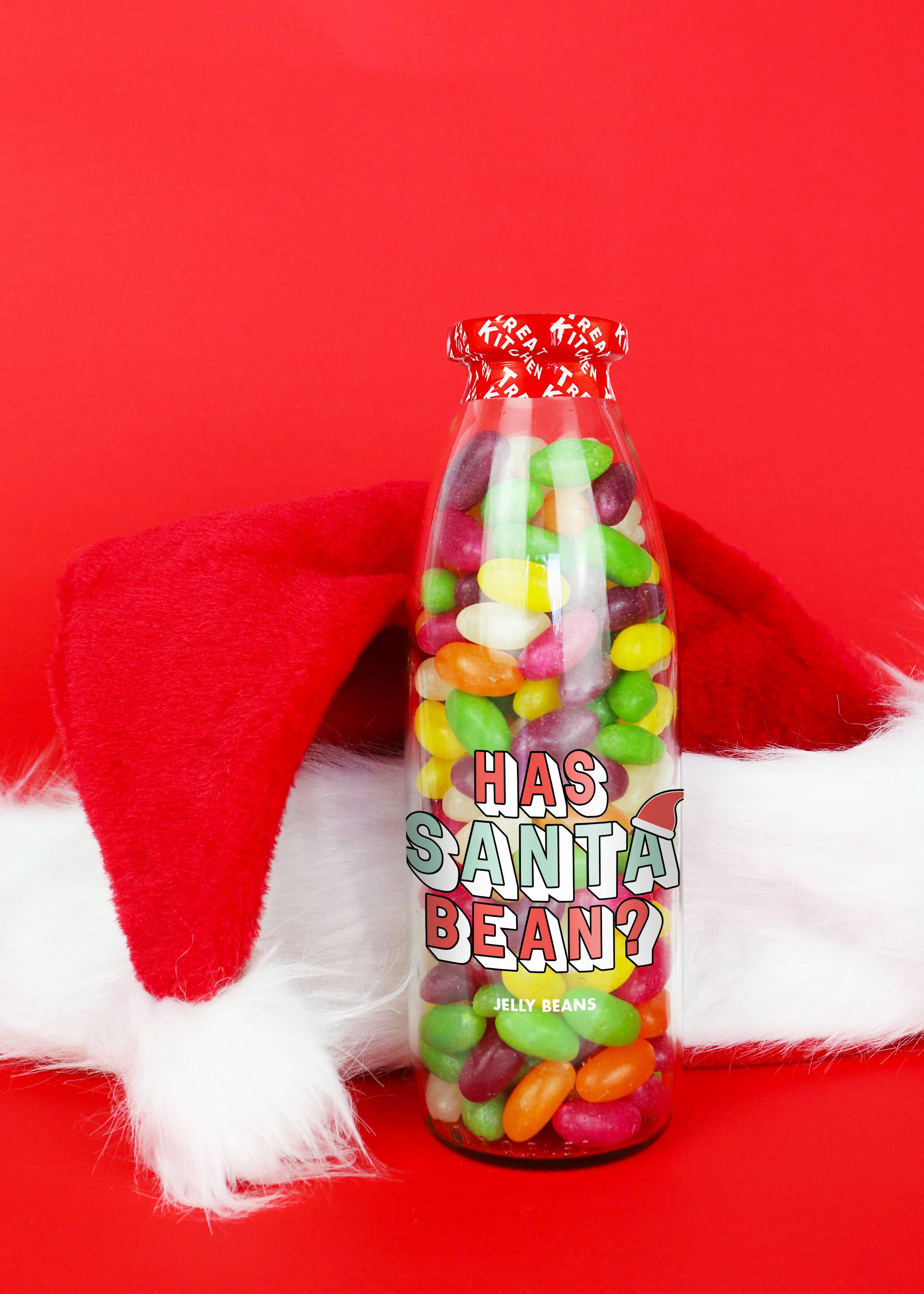 Sale Best Before 31st May 2026 - Treat Kitchen - Has Santa Bean? Vegan Christmas Message Sweet Bottle - Image 4