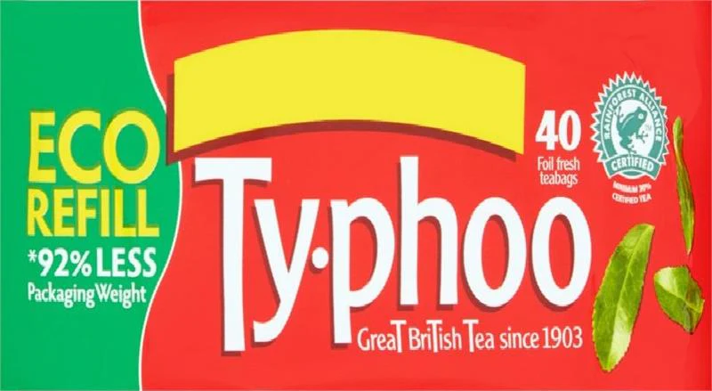 TyPhoo Tea 40 bags. - Image 2