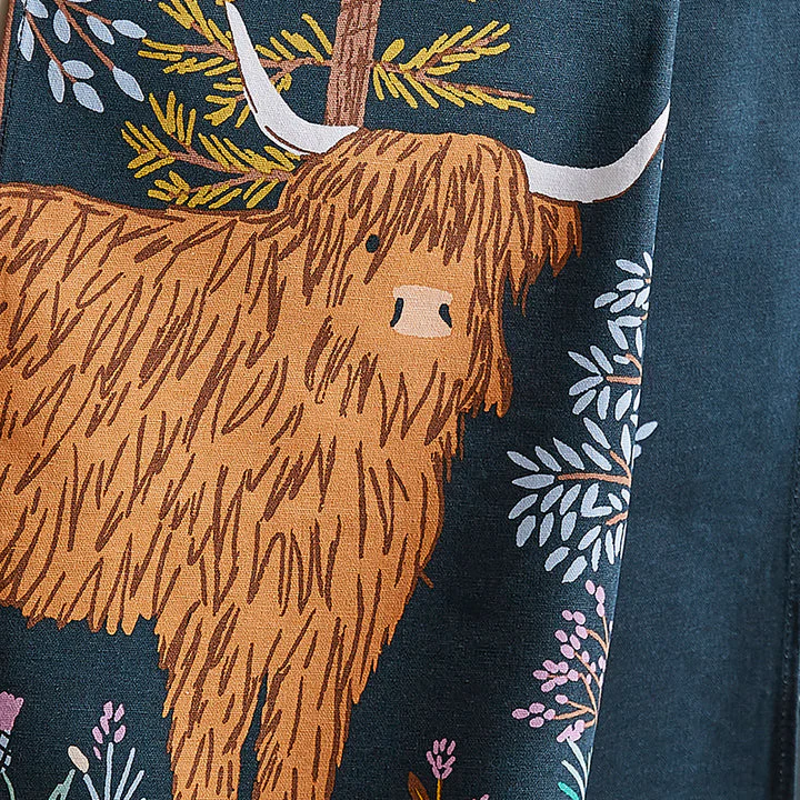 Ulster Weavers Cotton Tea Towel - Connie the Highland Cow - Image 3