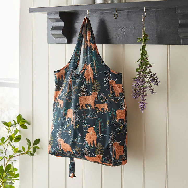 Ulster Weavers Connie the Highland Cow - Roll-Up Bag - Image 2