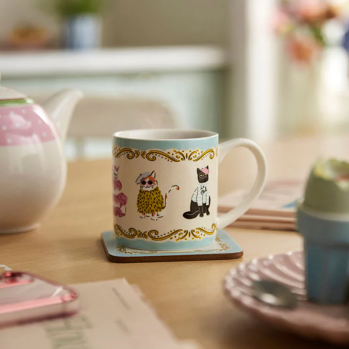 Ulster Weavers Cool Cats - New Bone China 250ml