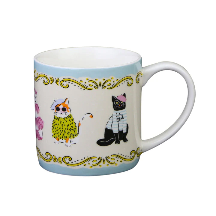 Ulster Weavers Cool Cats - New Bone China 250ml - Image 2