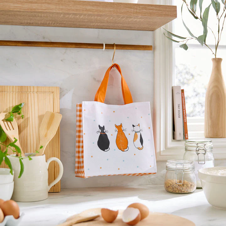 Ulster Weavers Cats in Waiting - PVC Shopper Bag Small