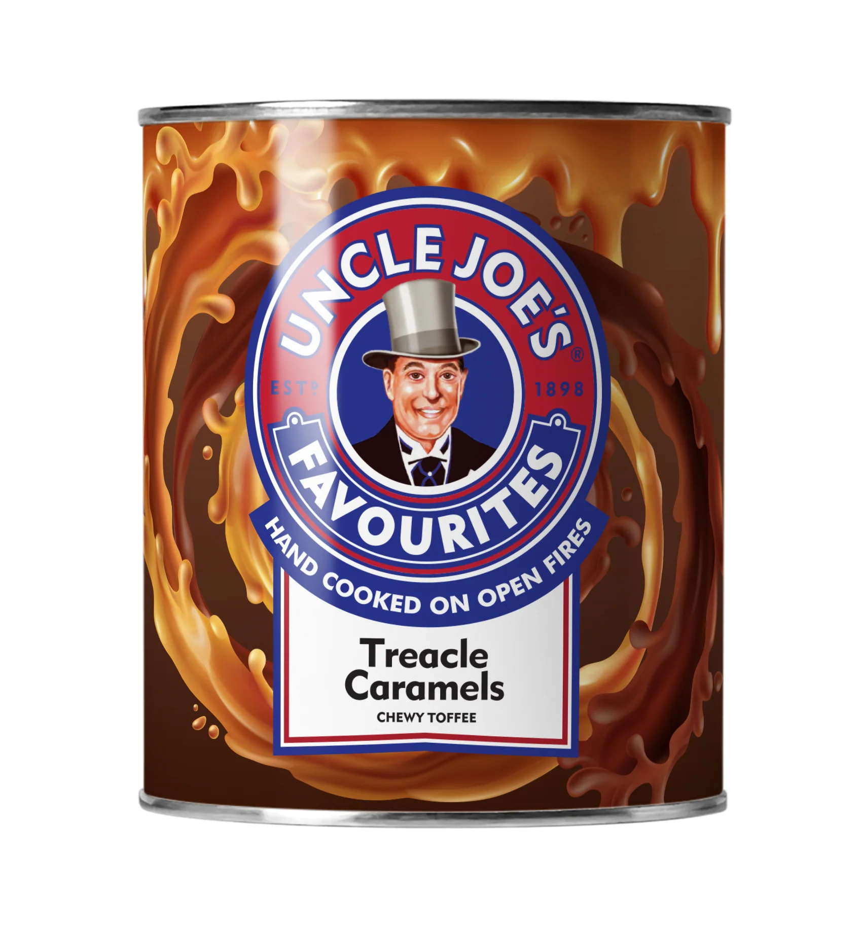 Uncle Joe's Treacle Caramel Tin 120g