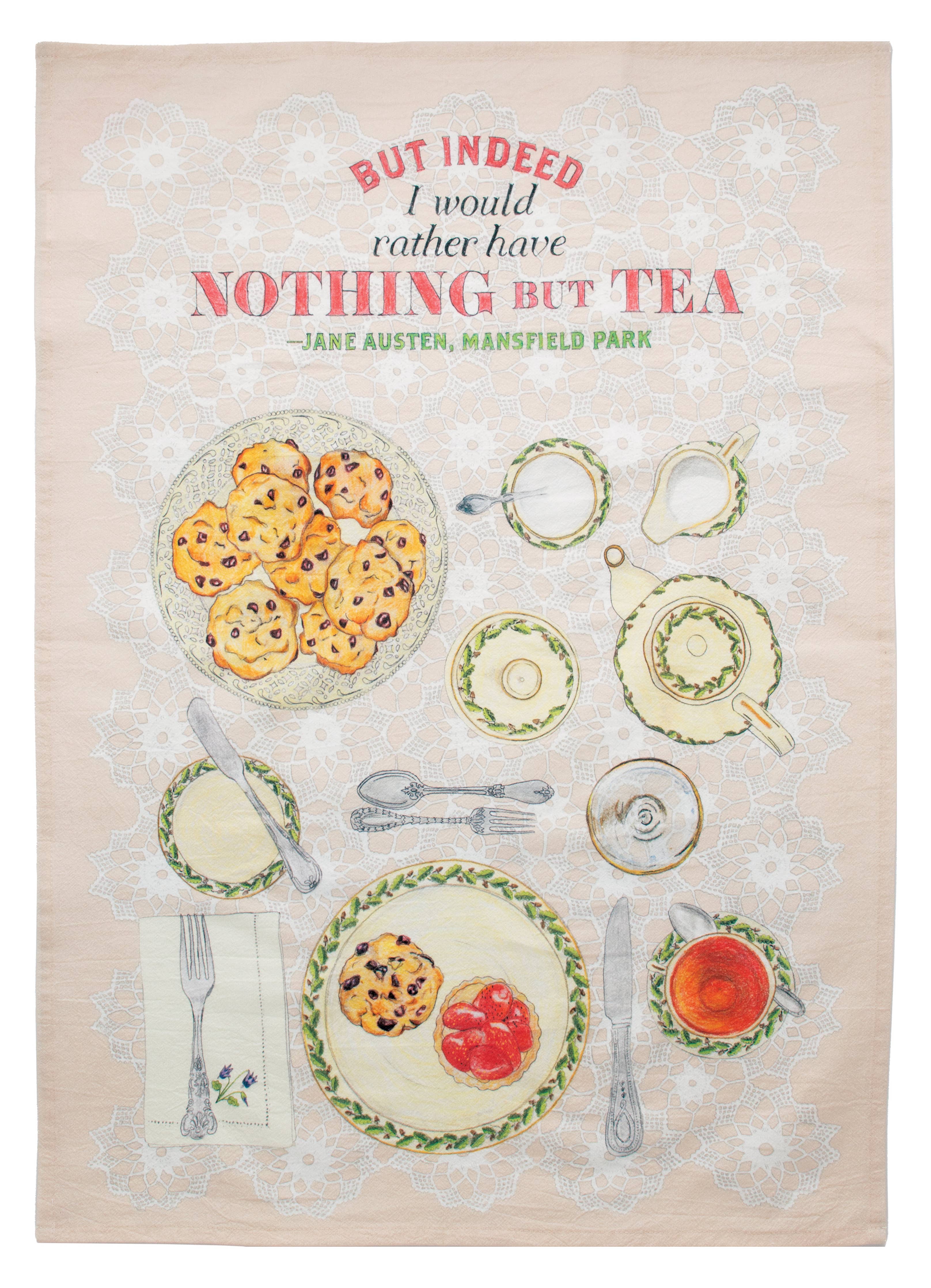 Unemployed Philosophers Guild - Jane Austen Tea Towel - Image 2