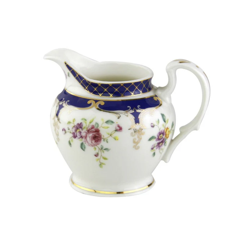 Navy Rose Creamer