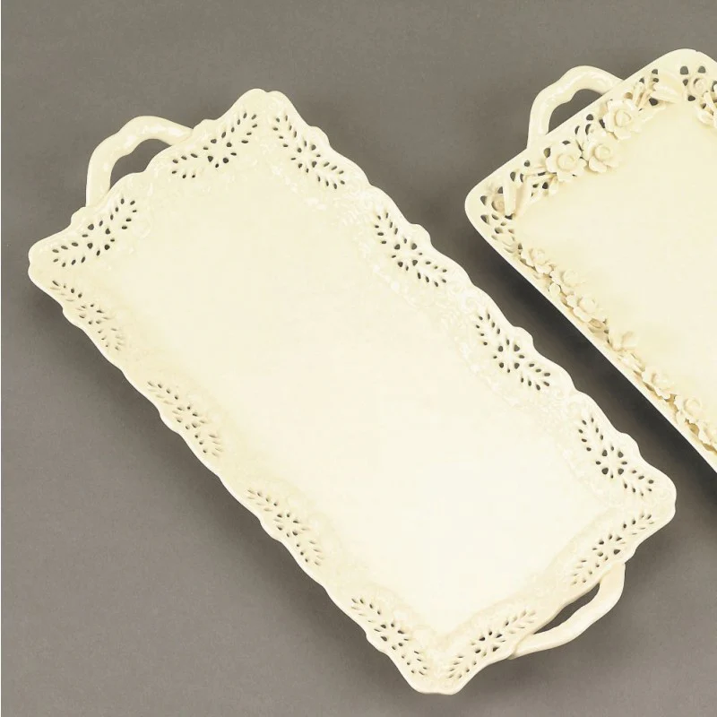 White Victorian Loaf Tray
