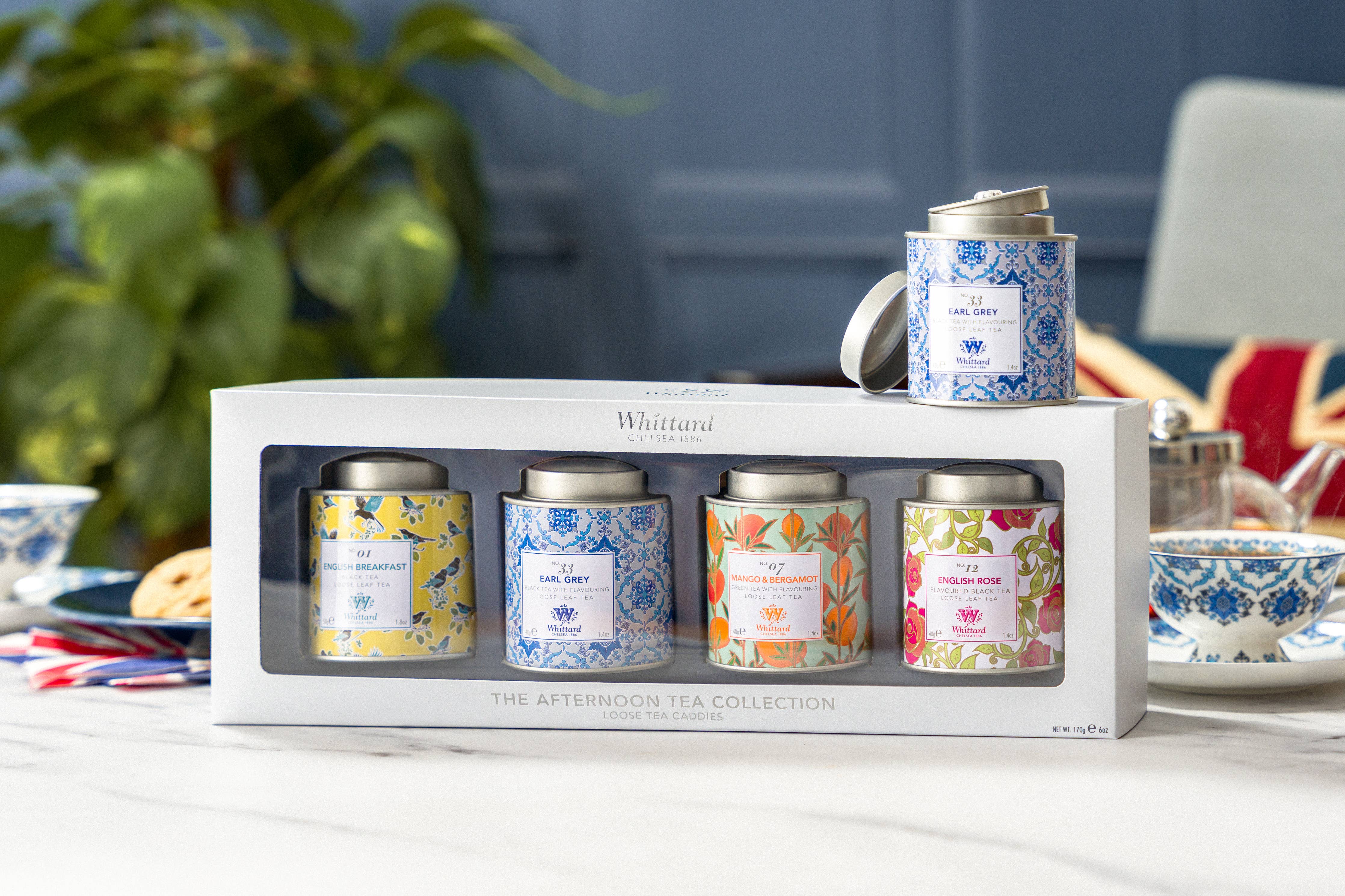 Whittard of Chelsea - The Afternoon Tea Collection. Loose Leaf Caddies. 6oz - Image 2