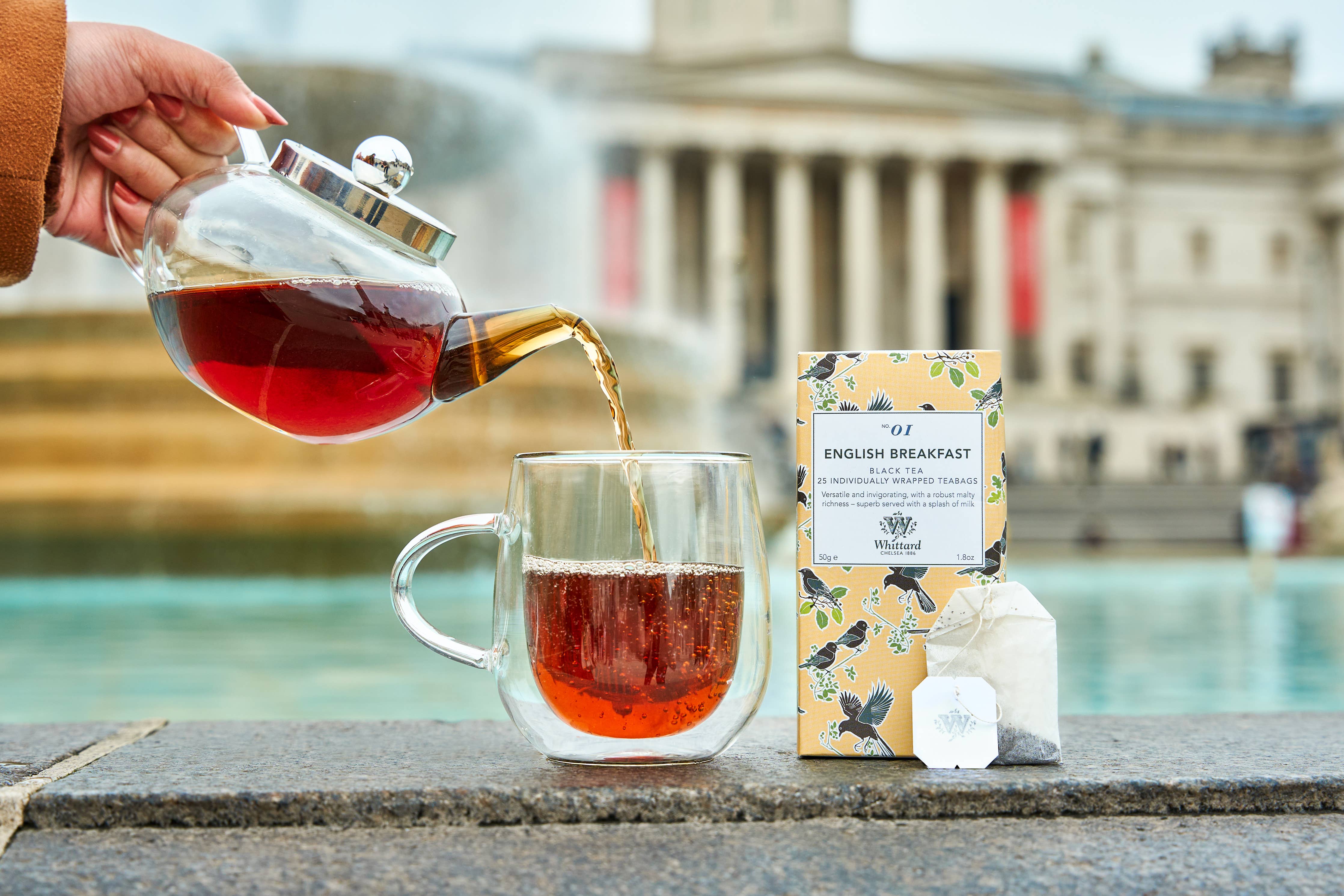 Whittard of Chelsea - English Breakfast 25 individually wrapped teabags - Image 2