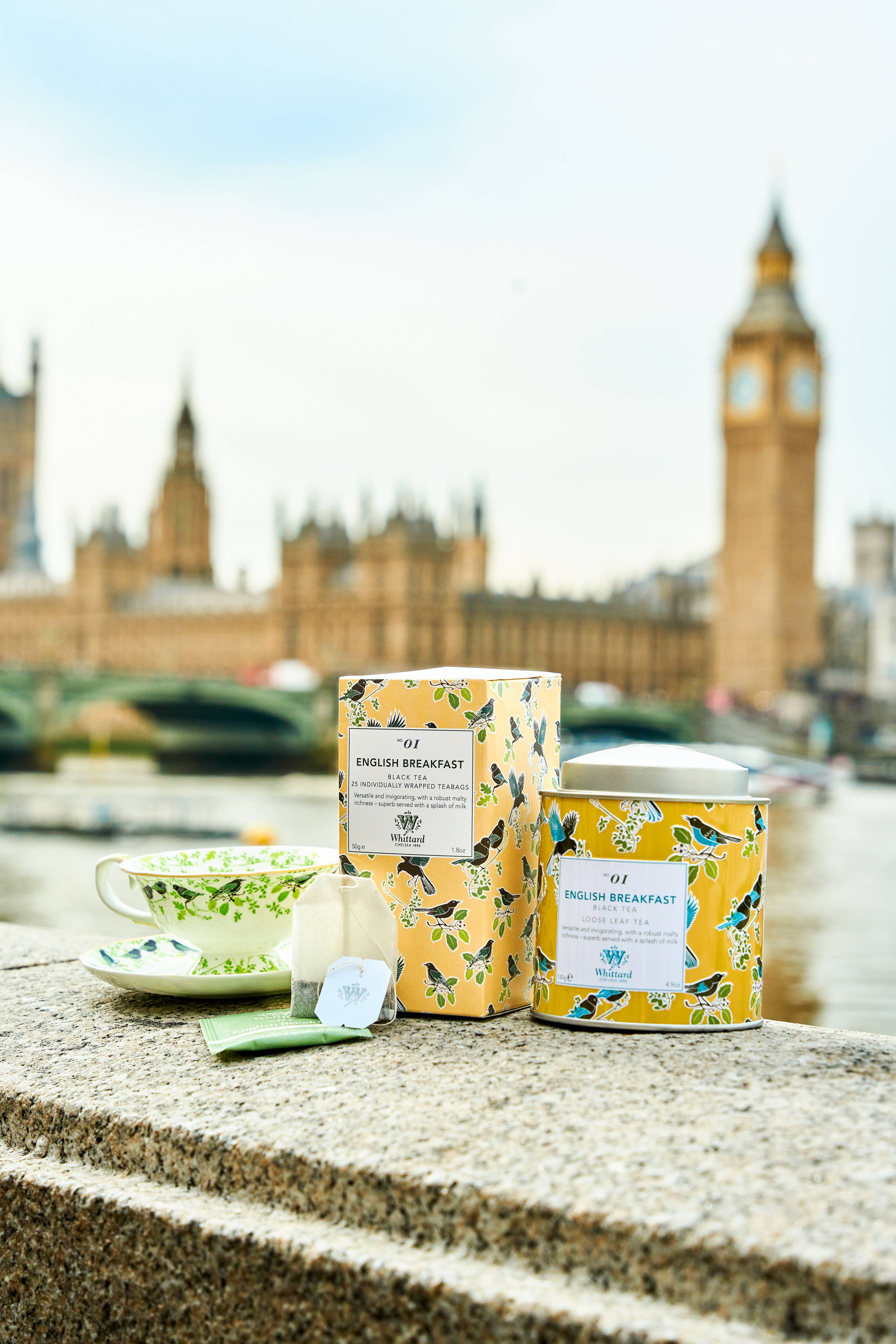 Whittard of Chelsea - English Breakfast 25 individually wrapped teabags - Image 3