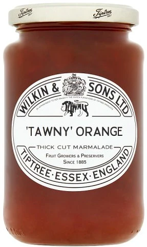 Tiptree Essex - ‘Tawny Orange’ Thick Cut Marmalade. 340g