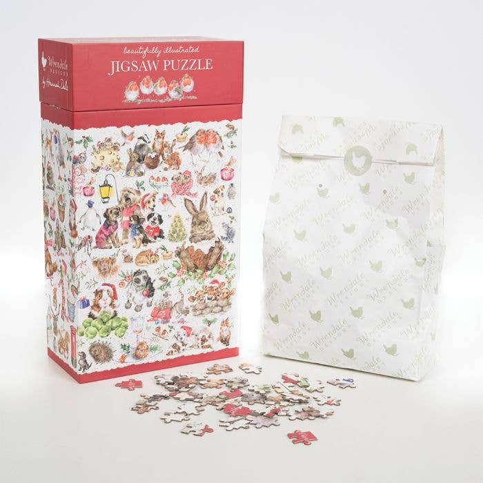 Wrendale Designs - Country Set Christmas Puzzle - Image 2