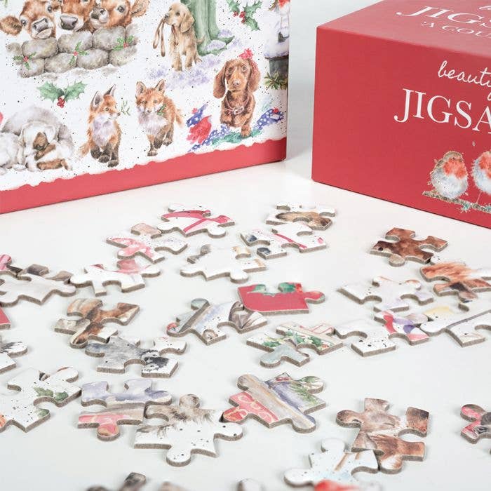 Wrendale Designs - Country Set Christmas Puzzle - Image 3