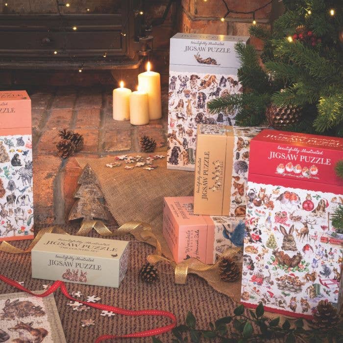 Wrendale Designs - Country Set Christmas Puzzle - Image 4
